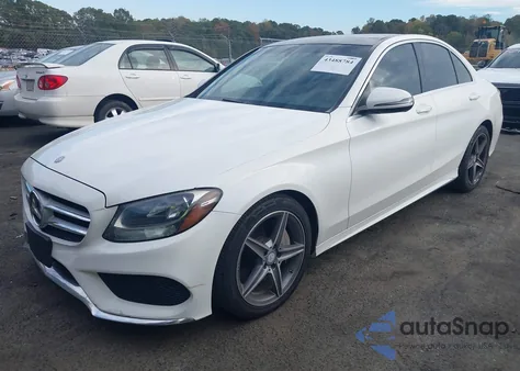 2016 Mercedes-Benz C 300 Sport from USA, damaged, VIN 55SWF4JB9GU171923
